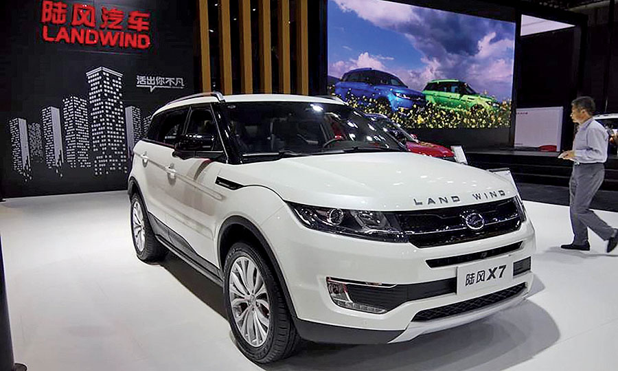 Land Rover Hits Landwind Headwind Automotive News