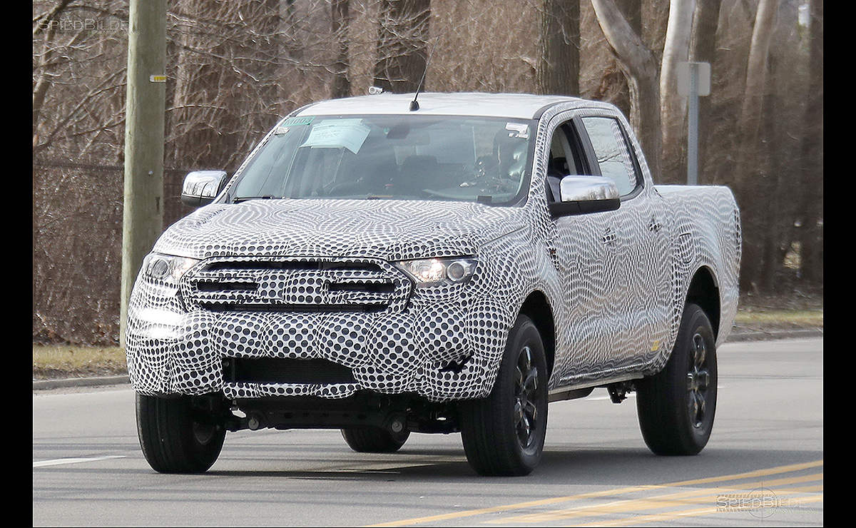 Ford Ranger spy photos