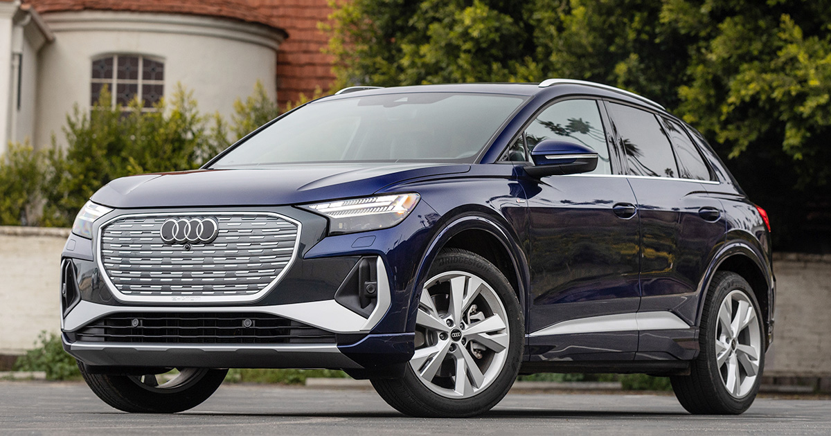 Audi Q4 E-tron lineup gets updated for 2024 model year | Automotive News