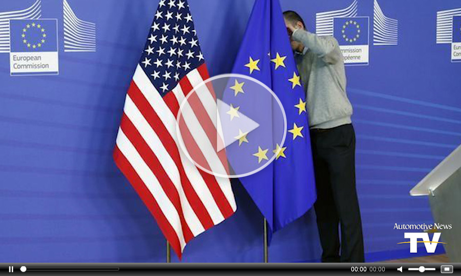 AutoNews Now: Progress in U.S.-EU auto tariff tussle? Video from ...