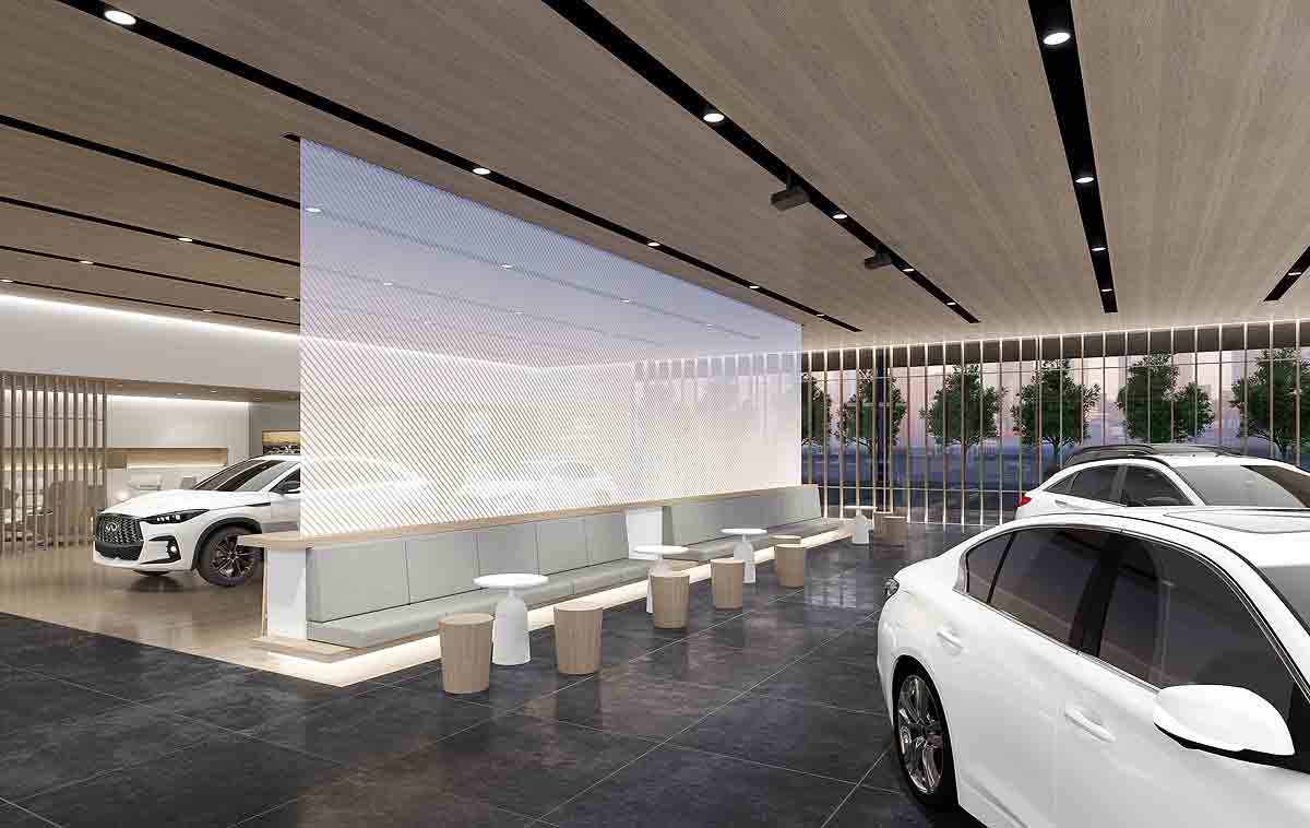Infiniti showroom redesign is loungelike Automotive News