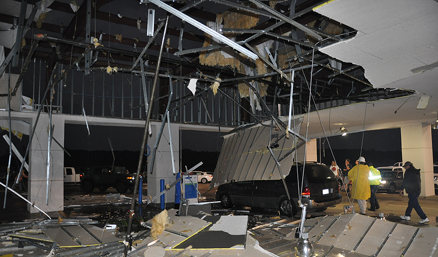 Miss. dealership devastated by tornado but open for business ...