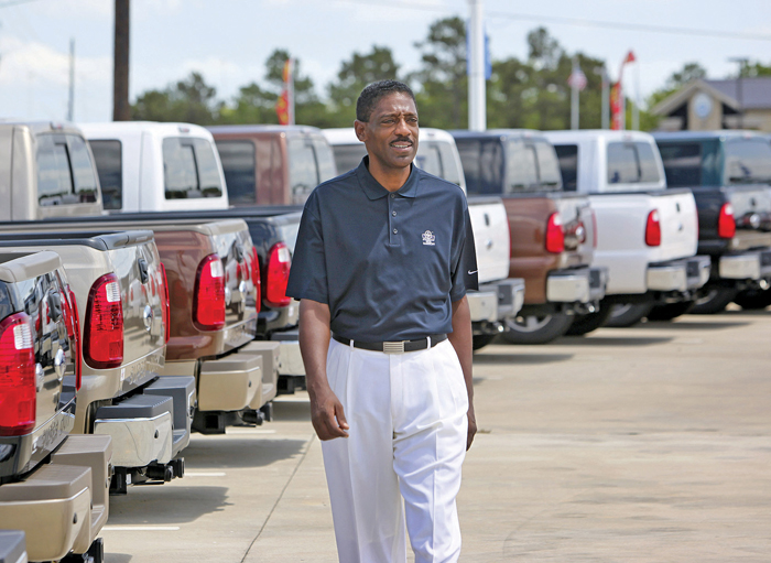 The recession has pounded blackowned dealerships, halving their ranks