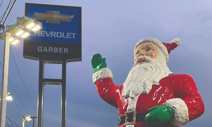 Santa's back at Garber Chevrolet Highland dealership Automotive News