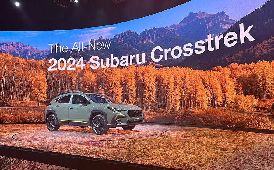 Some redesigned 2024 Subaru Crosstreks will get built in U.S