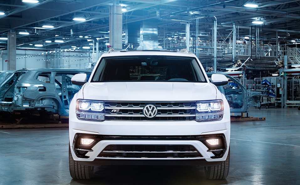 Atlas R Line Blue Volkswagen Atlas R-Line