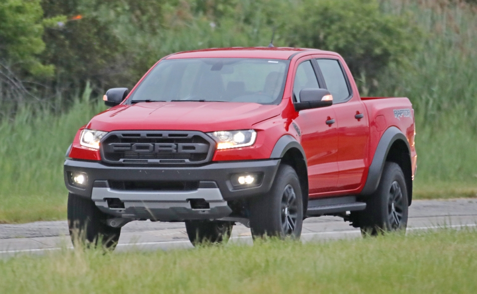 Ford Ranger Roptor Spy Ford Ranger Raptor spy photos