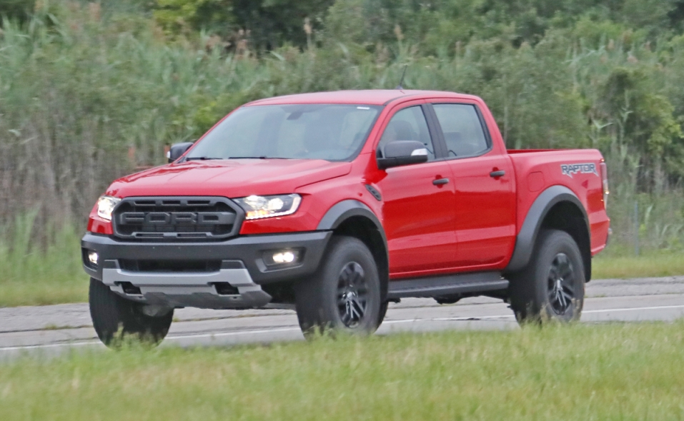 Ford Ranger Roptor Spy Ford Ranger Raptor spy photos
