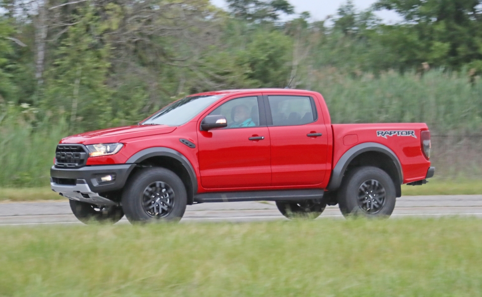 Ford Ranger Roptor Spy Ford Ranger Raptor spy photos