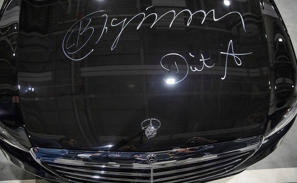 Opening of Mercedes-Benz plant in Russia