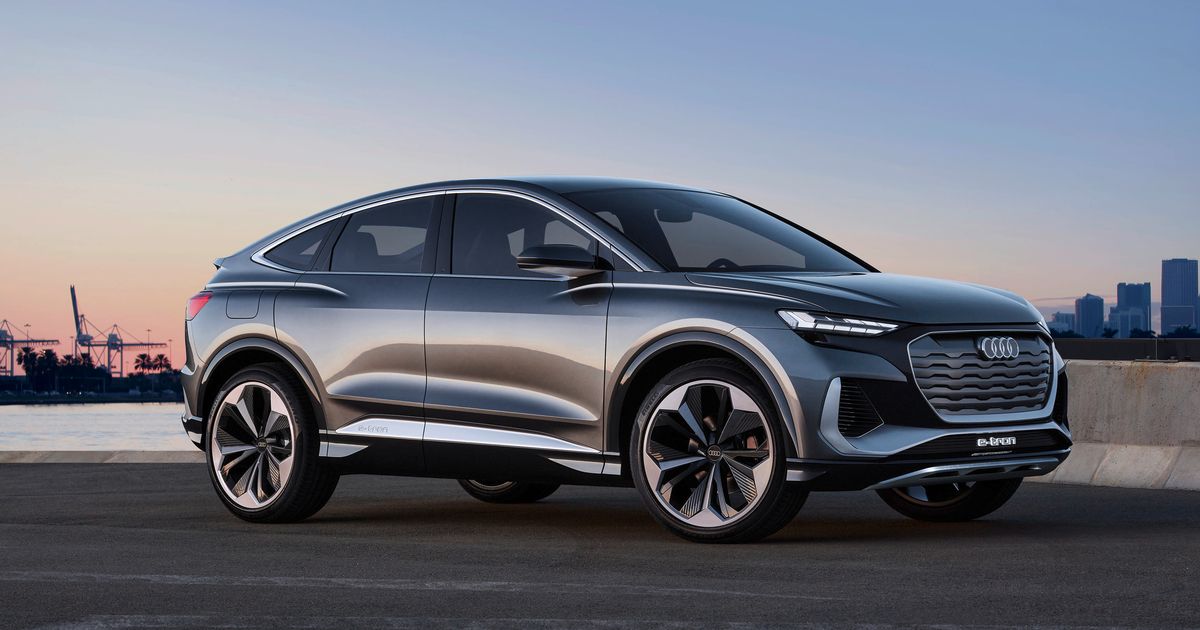 Audi Q4 etron sportback EV concept will have greater range