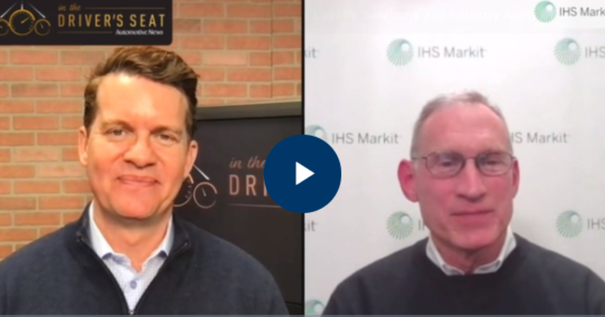 IHS Markit’s Tom Libby on industry loyalty trends | Automotive News