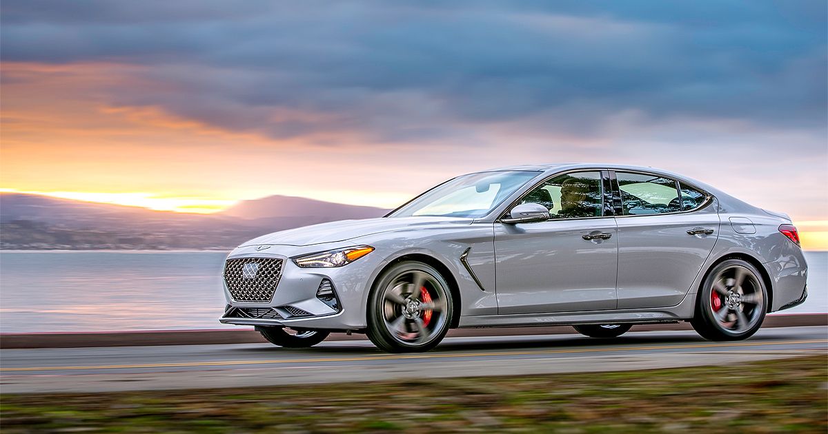 Hyundai Genesis G70 introduced at New York show with a manual