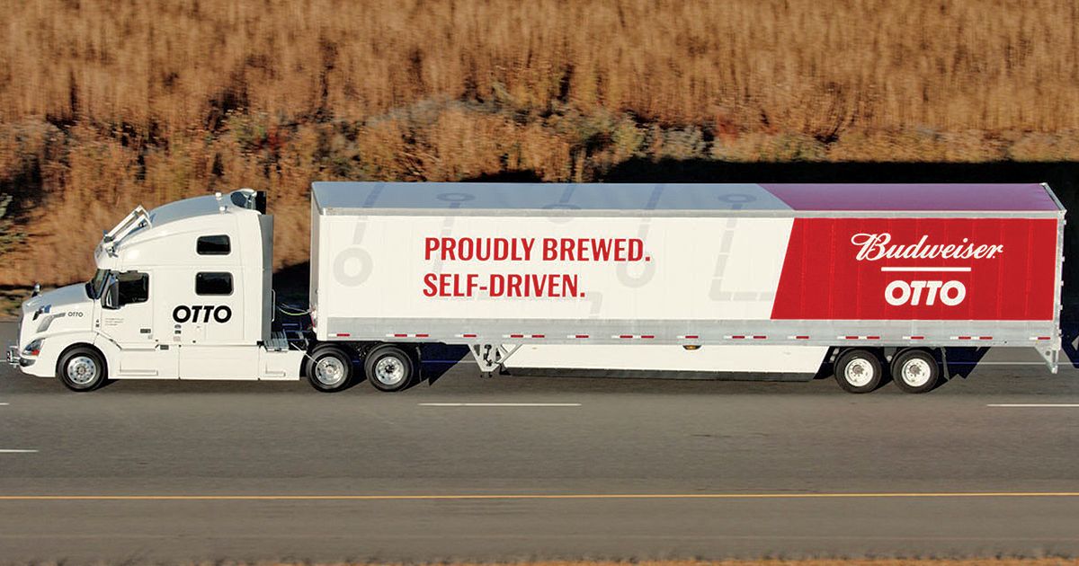 Otto driverless truck makes 120mile beer run in Colorado Automotive News