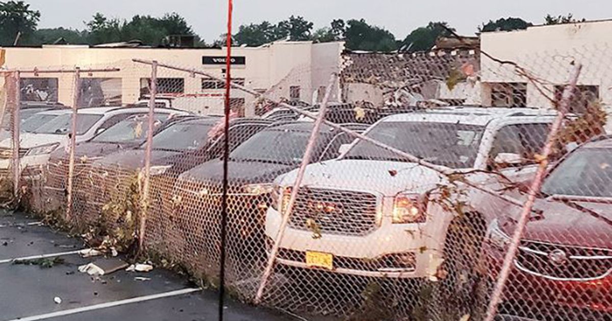 4 injured as Faulkner dealership near Philadelphia suffers tornado