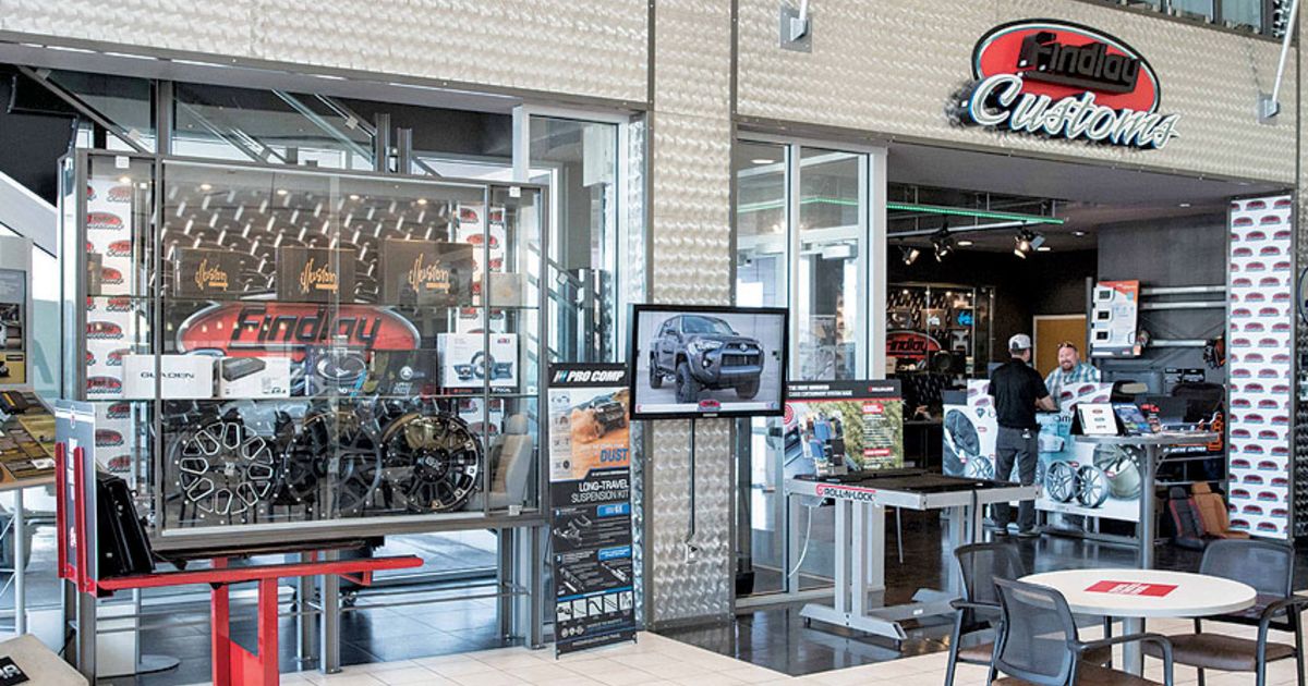 Toyota dealership boosts revenue with customization showroom