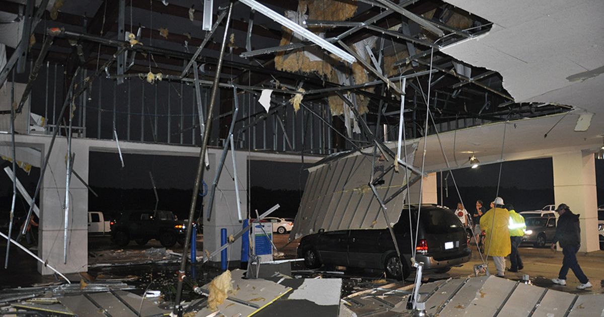 Miss. dealership devastated by tornado but open for business