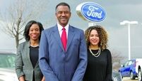 Karen Ford, left, and Karmala Sutton joined their father, Nathaniel Sutton, in the car business. But not all minority dealers have family in the wings.