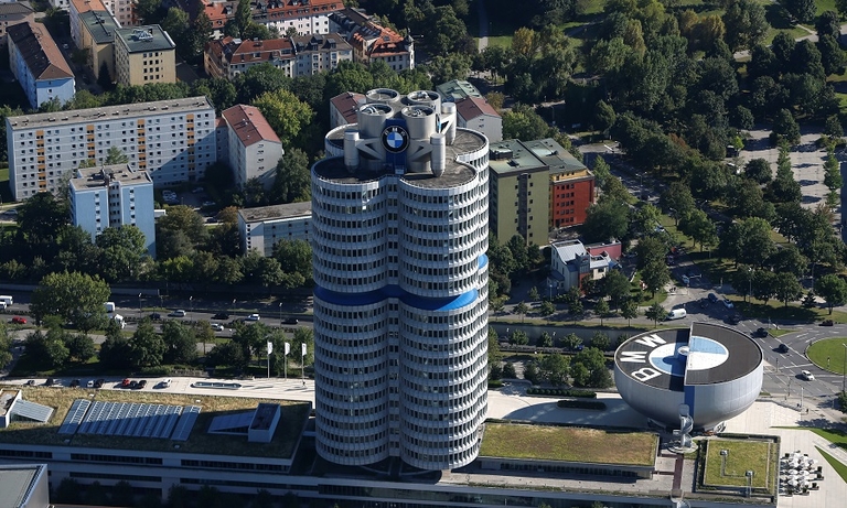 Show events may be held in the Olympic Park next to BMW's global headquarters in Munich.