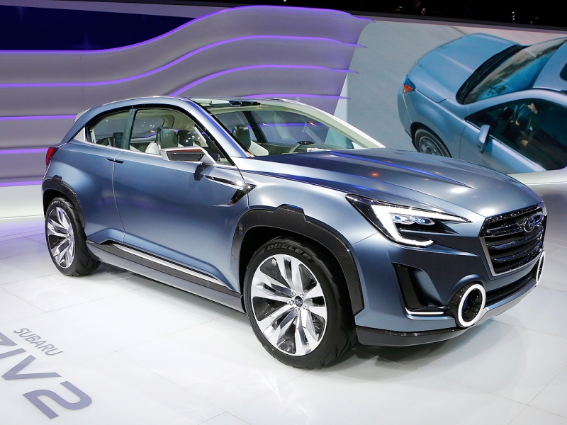 Subaru Hints At Plug In Hybrid Diesel Crossover With Viziv 2 Concept Automotive News