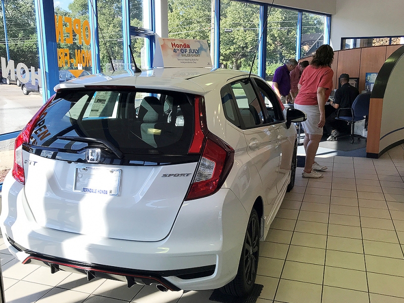 HONDA JULY SALES A yearhigh drop in car volume