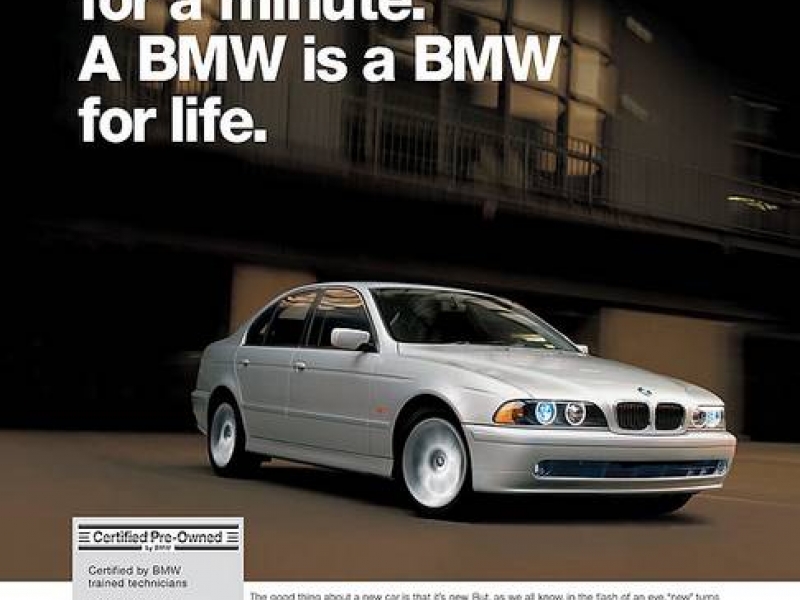 BMW ad campaign aims for buyers' head, heart