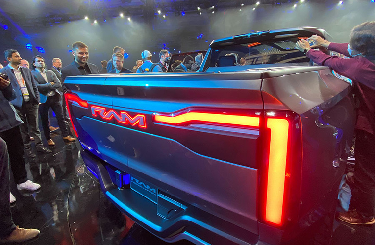 Ram 1500 Revolution pickup concept at CES