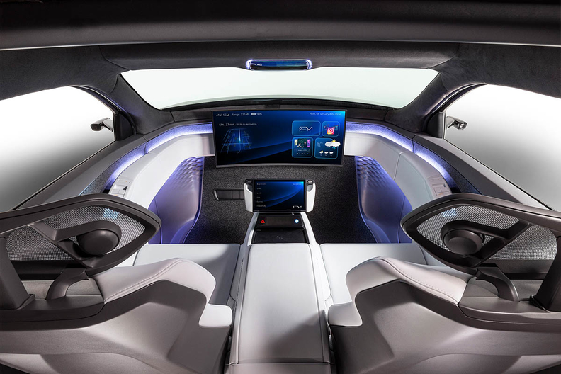 Yanfeng debuts advanced EV interior concept at CES 2024 Automotive News