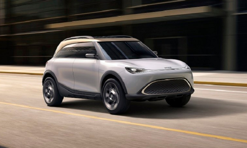 Smart Model Sc Smart signals upscale ambitions with SUV concept | Automotive News