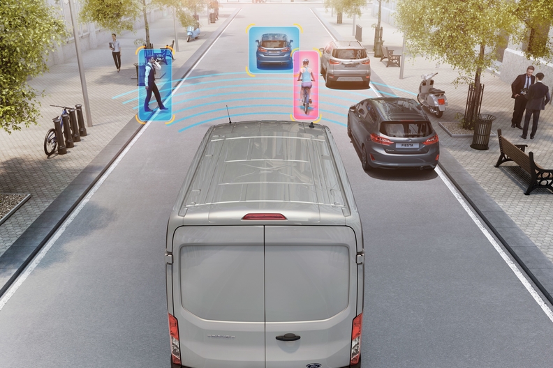 Transit Incomplete Vehicle Automatic braking mitigates delivery van fatalities | Automotive News