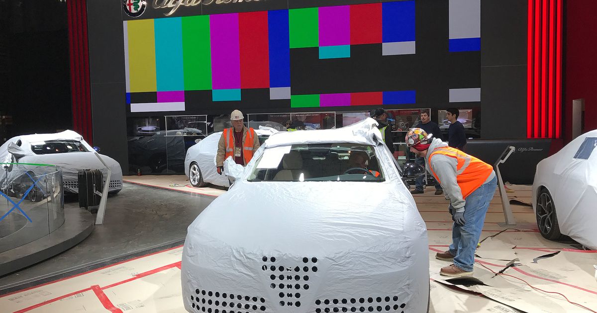 How high is the red line? Automotive News