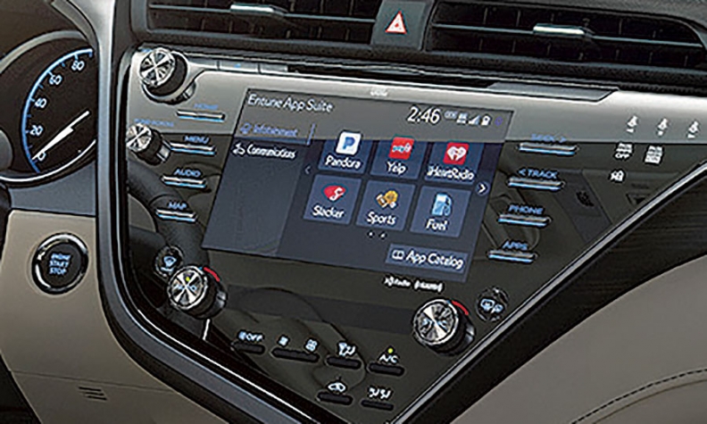 '18 Camry showcases new Entune system | Automotive News